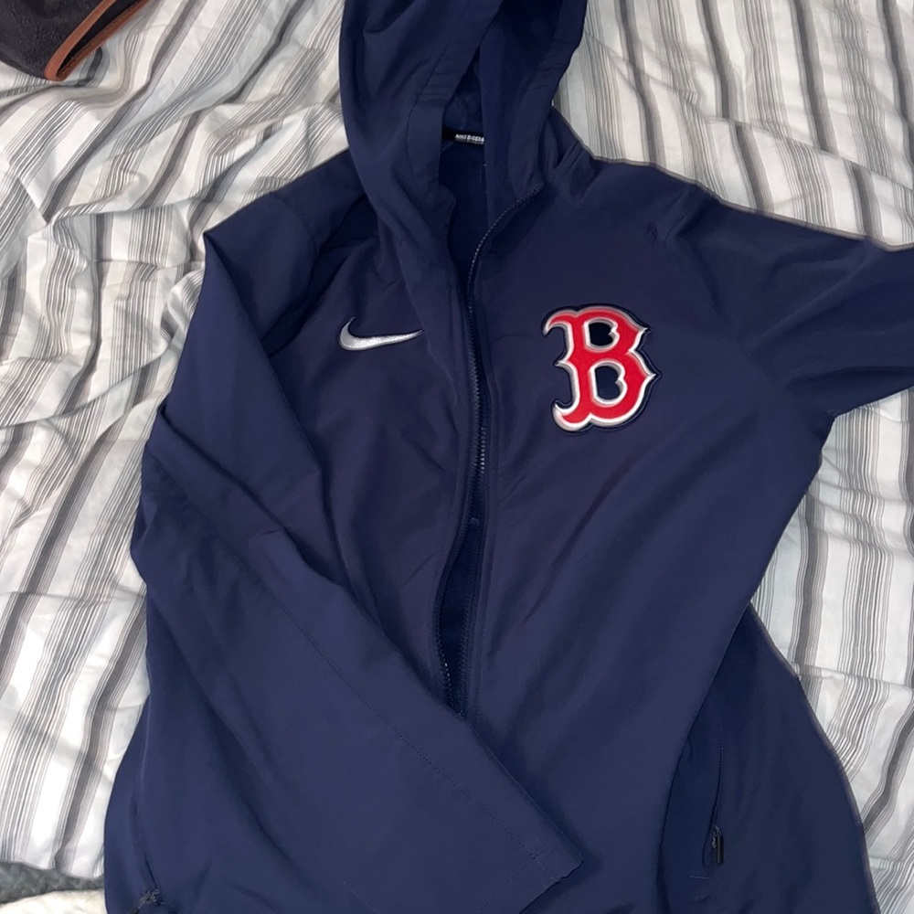 Mens M nike MLB Red Sox jacket